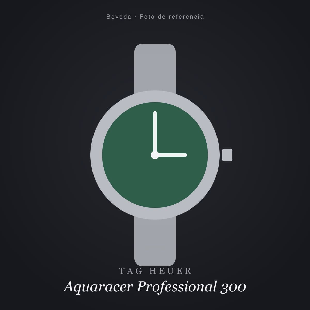 TAG Heuer Aquaracer Professional 300 verde — 1