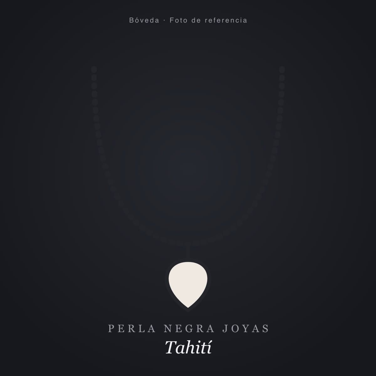Collar de perlas de Tahití 9–11 mm